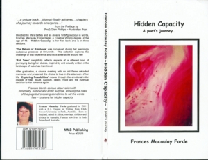 Cover 'Hidden Capacity ~ a poet's journey'